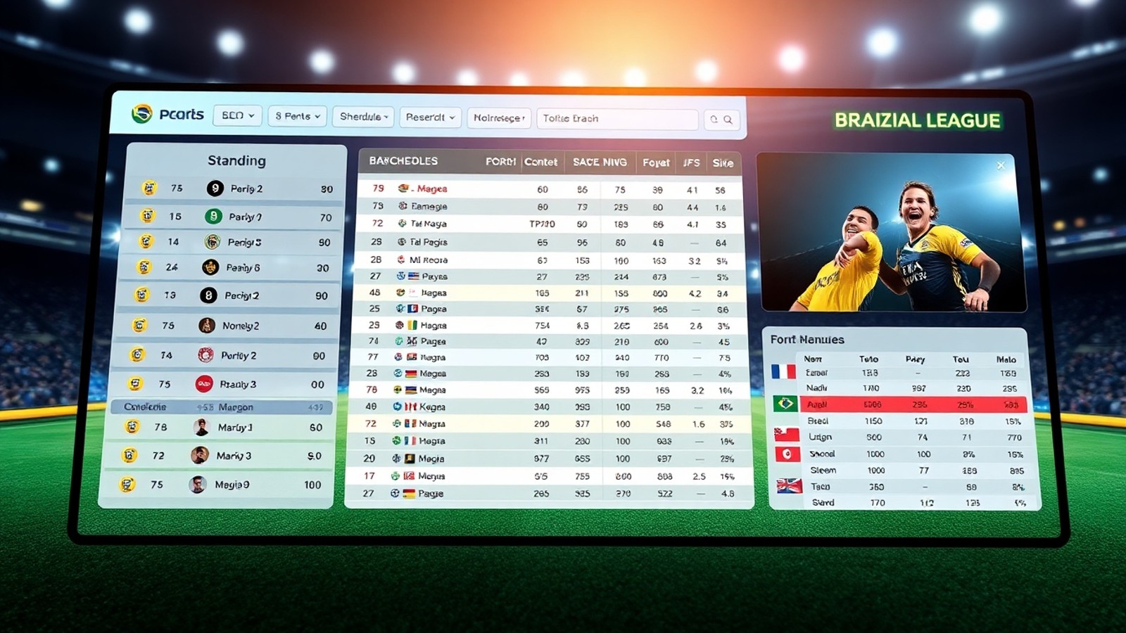 tabela jogos classificacao agenda esportiva