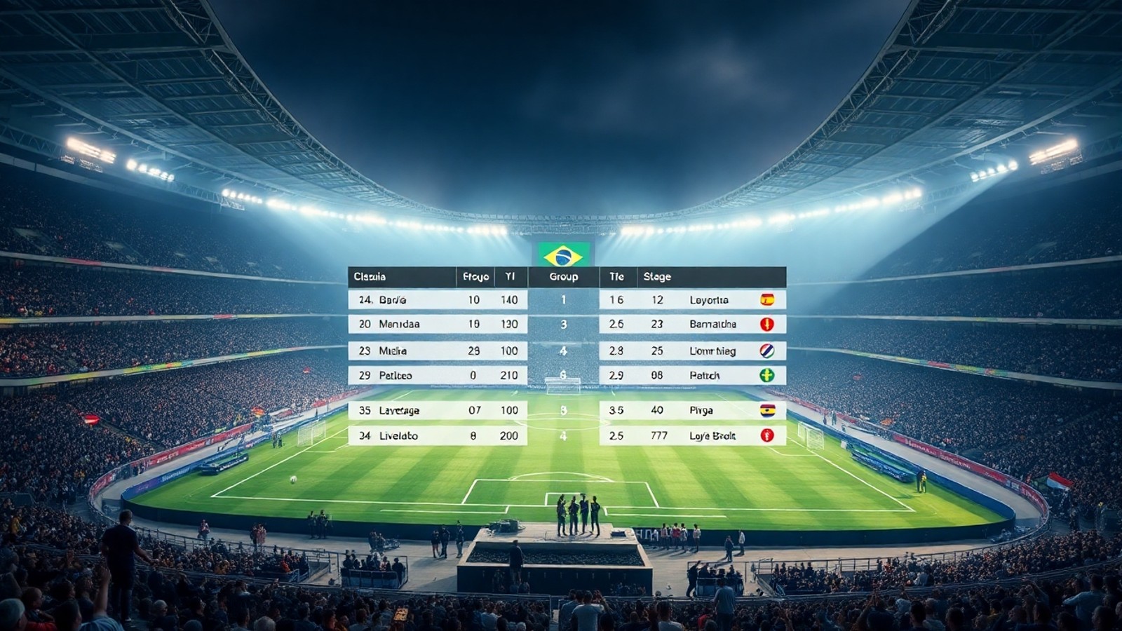 tabela libertadores 2026 campeonato brasileiro estadio