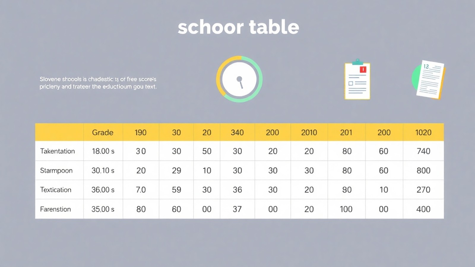 infografico tabela calculo pontos escola