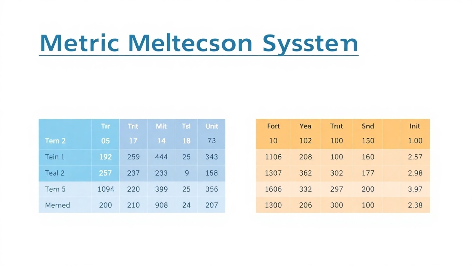 tabela unidade de medida sistema metrico