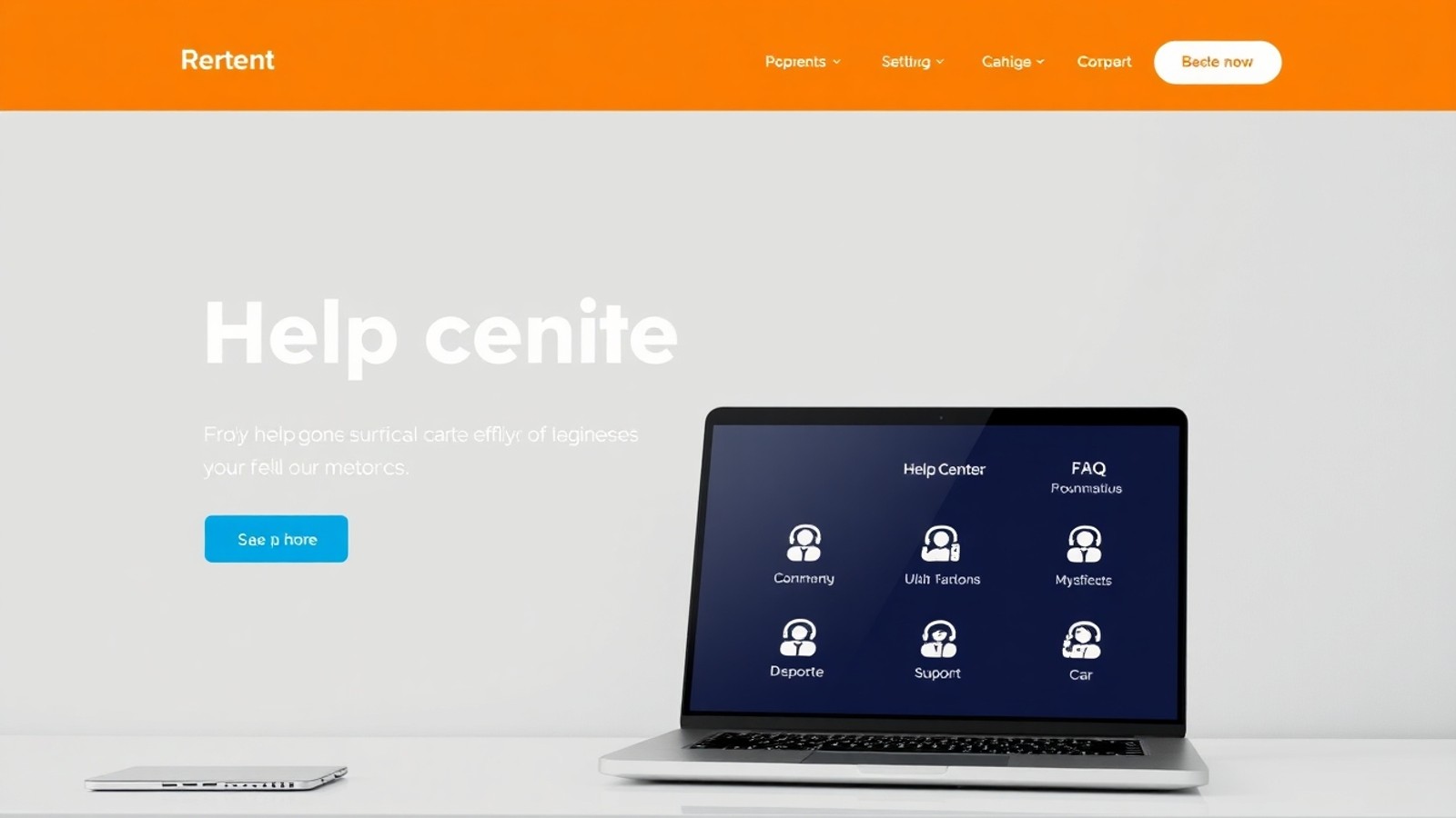 faq pagina de ajuda suporte online