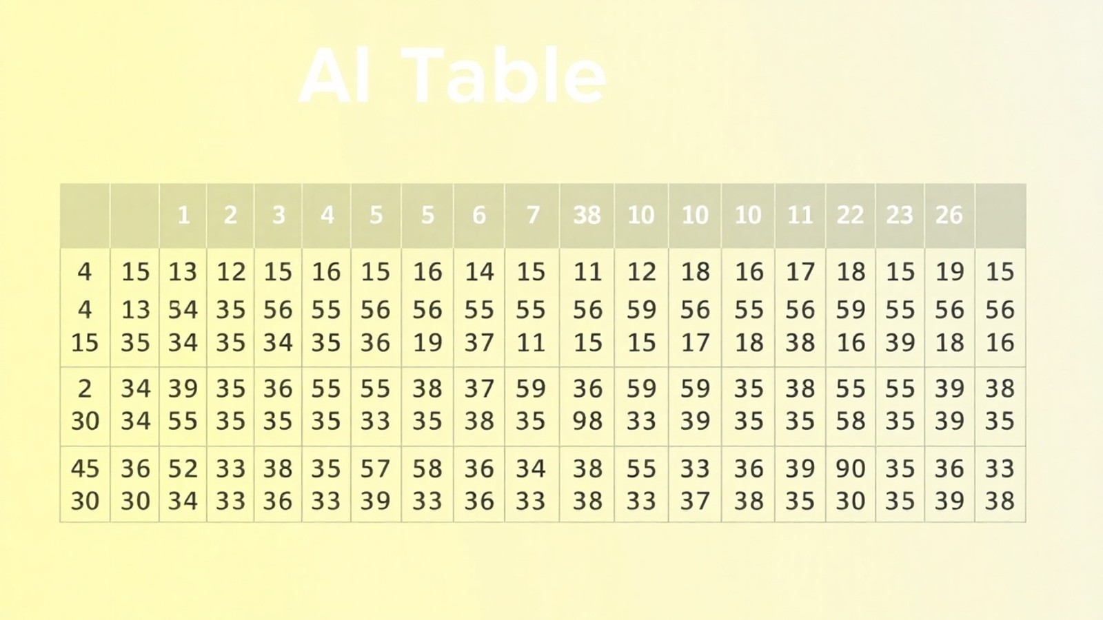 infografico tabela ascii
