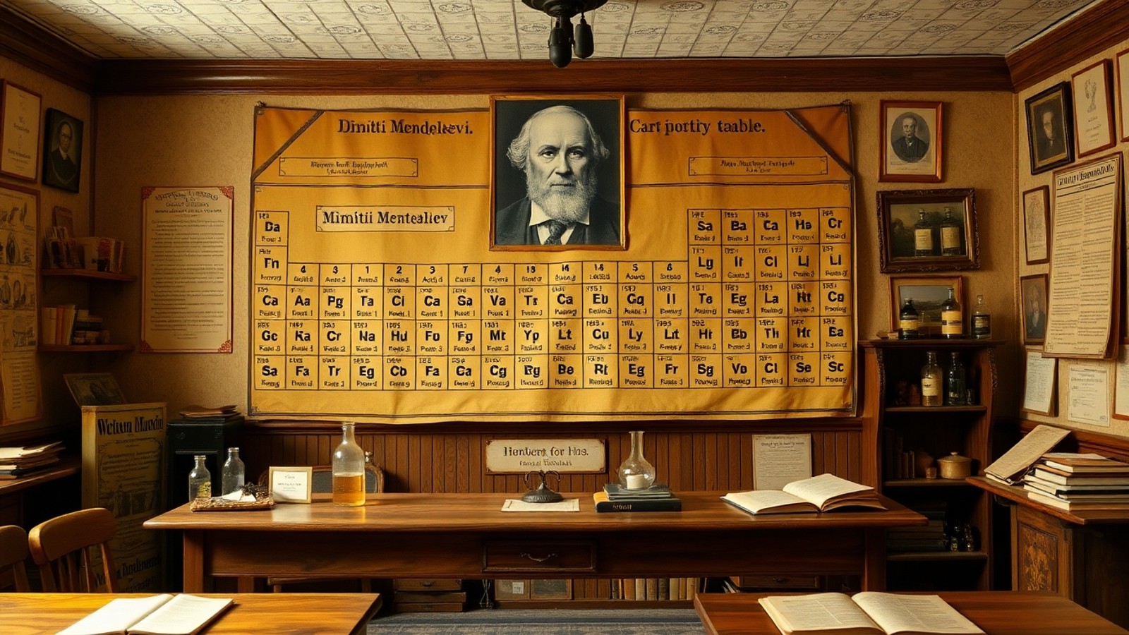 historia tabela periodica mendeleev