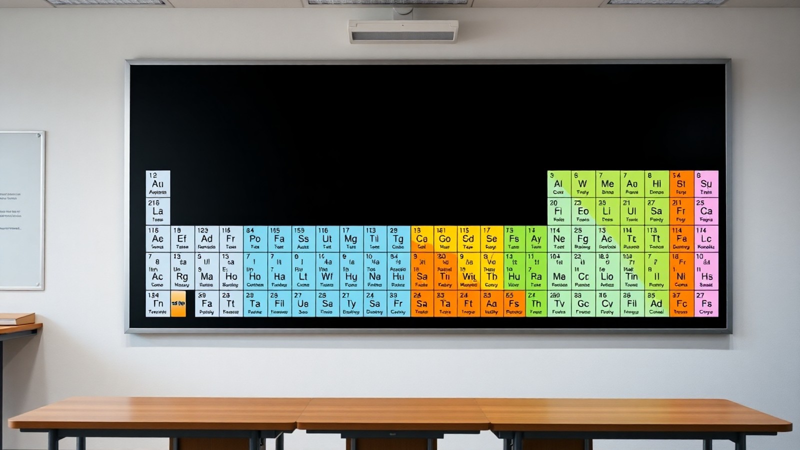 tabela periodica completa sala de aula