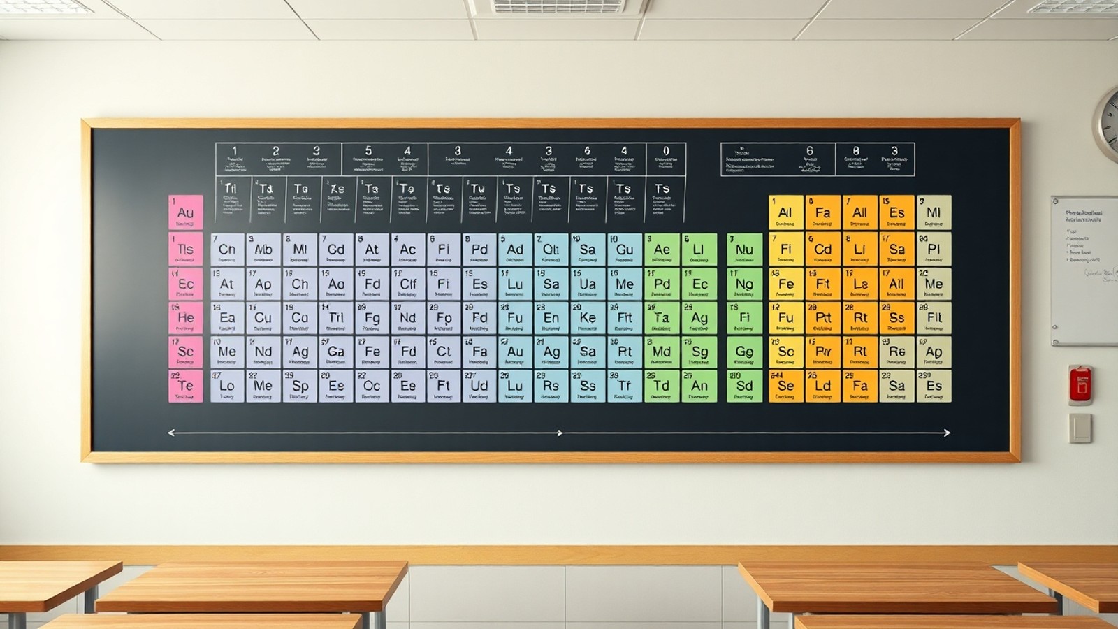 tabela periodica para sala de aula