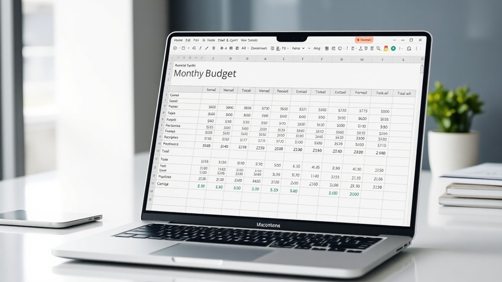 tabela orcamento excel laptop