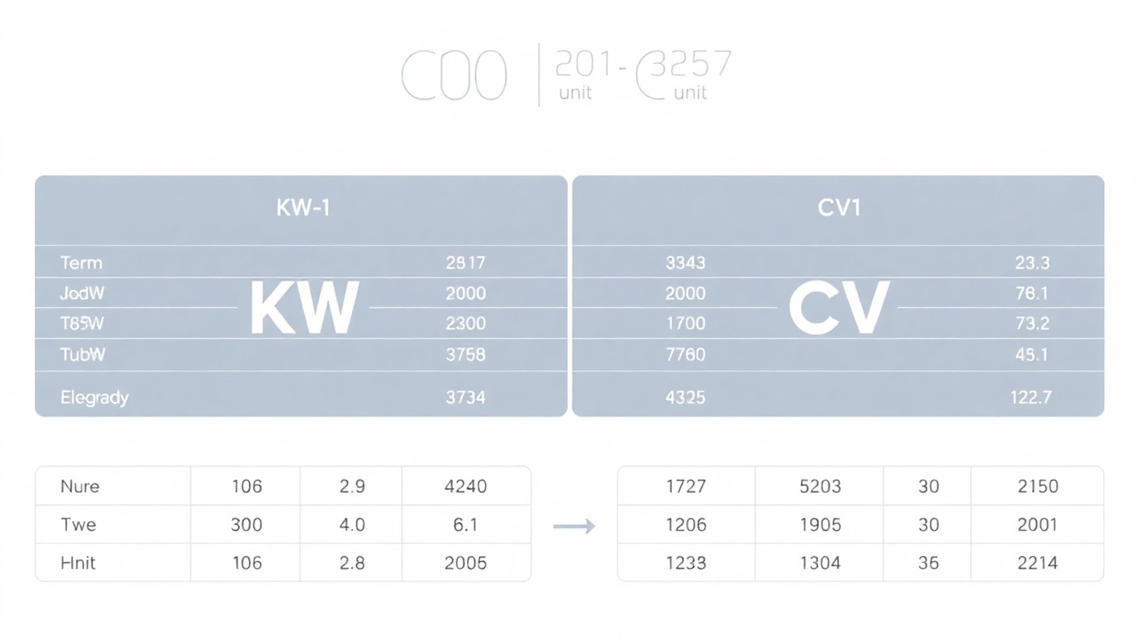 tabela de conversao kw para cv