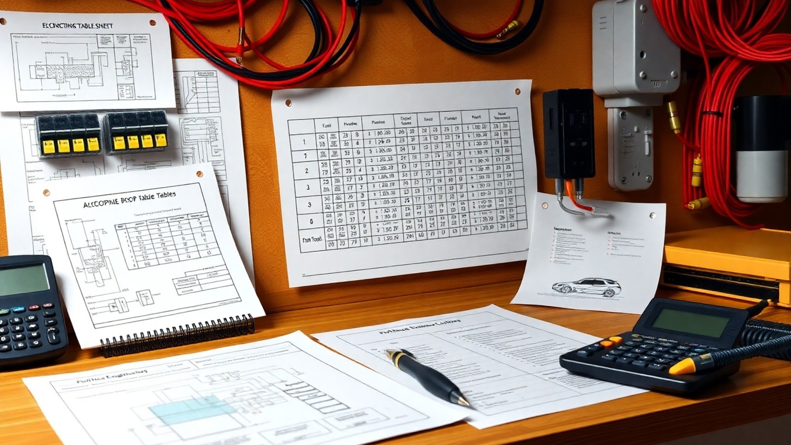 tabela de queda de tensao engenharia eletrica